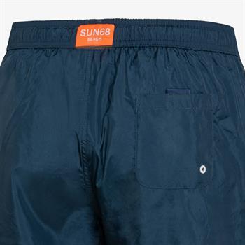 SUN68 BEACH PRINT E26U 07 NAVY