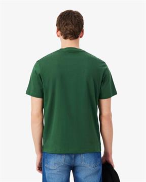 LACOSTE T-SHIRT E26U 132 MILITARE