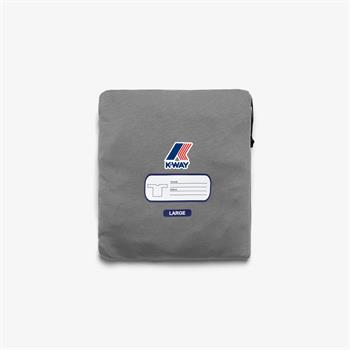K-WAY T-SHIRT SCATTERED E26U 411 GRIGIO