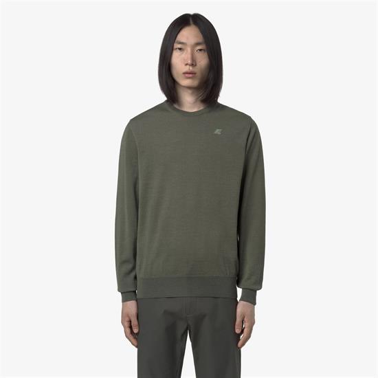 K-WAY MAGLIA SEBASTIEN I26U 189 VERDE