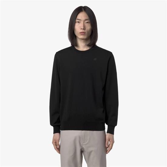 K-WAY MAGLIA SEBASTIEN I26U USY NERO