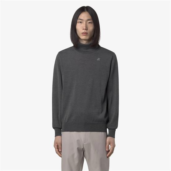 K-WAY MAGLIA HENRY I26U 48M GRIGIO
