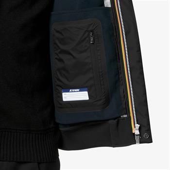 K-WAY GB JOACHIM BONDED I26U A3C NE/BL