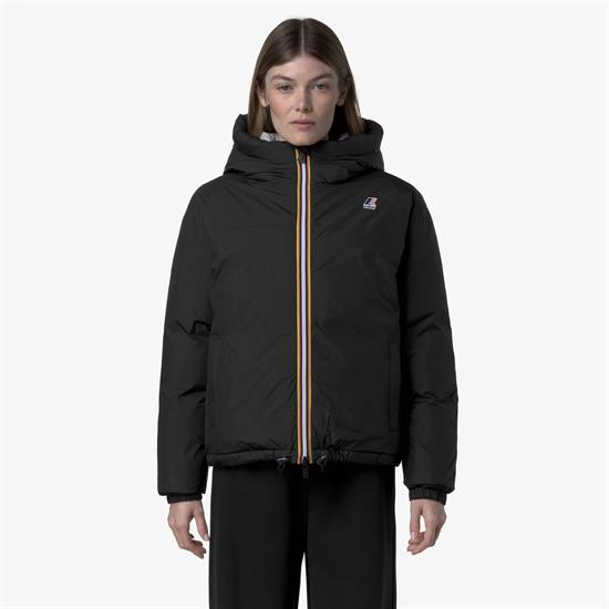K-WAY GB ALBINE WARM I26D USY NERO