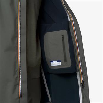 K-WAY GB THOMAS BONDED I26U AF0 VE/BL