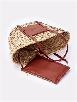 VICOLO BORSA TROPEZ E25D 08 PAGLIA