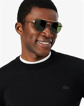 LACOSTE MAGLIA 100% I26U 031 NERO