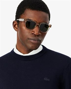 LACOSTE MAGLIA 100% I26U 166 BLU