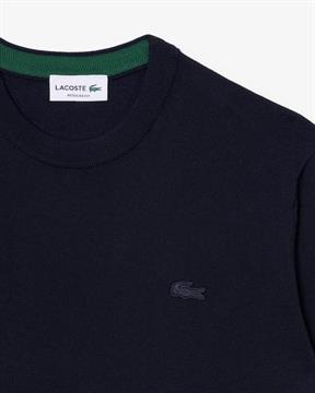 LACOSTE MAGLIA 100% I26U 166 BLU