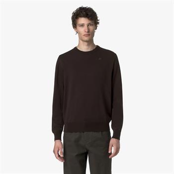K-WAY MAGLIA SEBASTIEN I26U 260 COFFEE