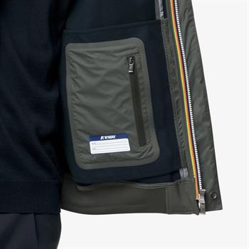 K-WAY GB JOACHIM BONDED I26U AF0 VE/BL