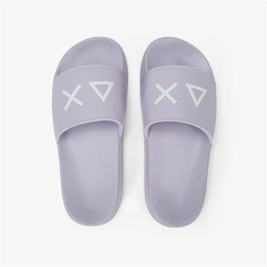 SUN68 CIABATTE LOGO E26D 24 LILLA
