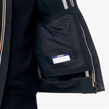 K-WAY GB JOACHIM BONDED I26U A2B BL/BL
