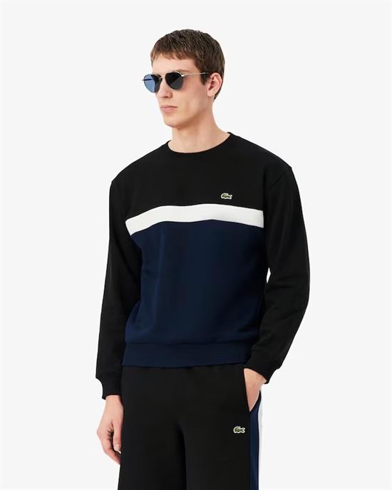 LACOSTE FELPA I26U DY4 NERO