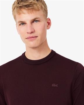 LACOSTE MAGLIA 100% I26U 3KE BORDEAUX