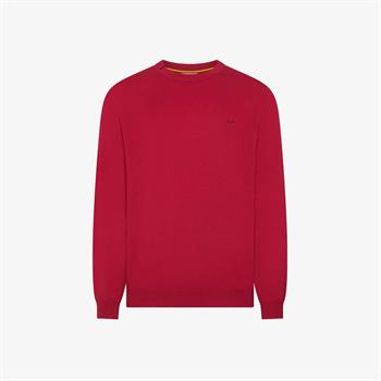 SUN68 MAGLIA BASIC I26U 30 ROSSO