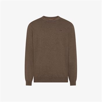 SUN68 MAGLIA BASIC I26U 66 TORTORA