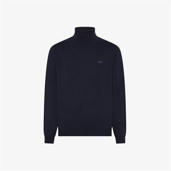SUN68 MAGLIA TURTLE I26U 07 NAVY