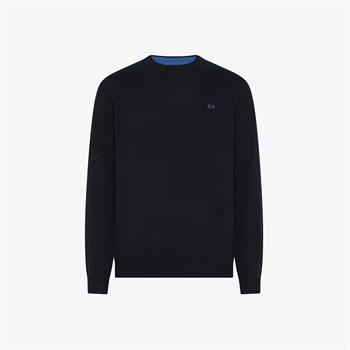 SUN68 MAGLIA WARM I26U 07 NAVY