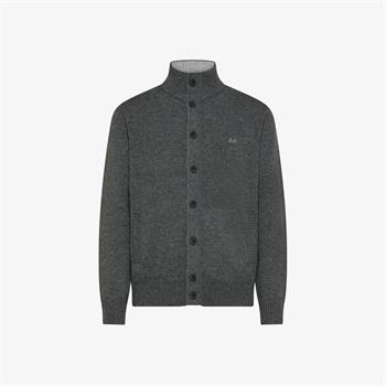 SUN68 CARDIGAN WARM I26U 47 G/SCURO