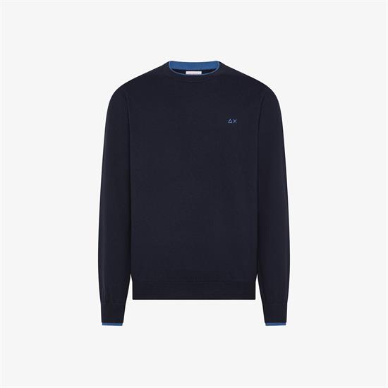 SUN68 MAGLIA DOUBLE I26U 07 NAVY