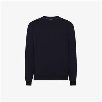 SUN68 MAGLIA CONTRAST I26U 07 NAVY