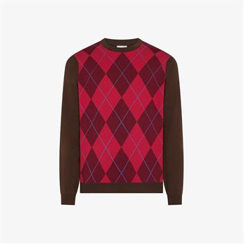 SUN68 MAGLIA ARGYLE I26U 67 MORO