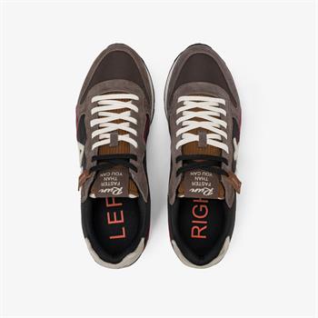 SUN68 SHOES I26U 08 MARRONE