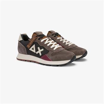 SUN68 SHOES I26U 08 MARRONE