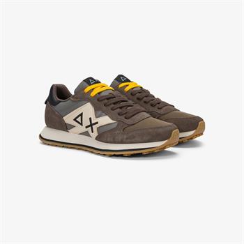 SUN68 SHOES I26U 08 MARRONE