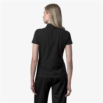 K-WAY POLO AMEDEA E25D USY NERO