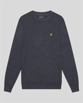 LYLE MAGLIA MERINO I26U 398 GRIGIO SCURO