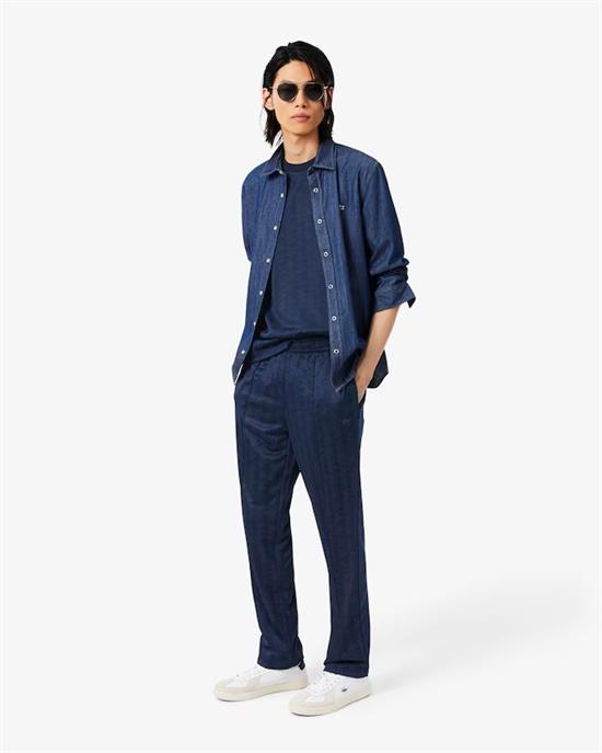 LACOSTE PANTA TUTA I26U 166 BLU