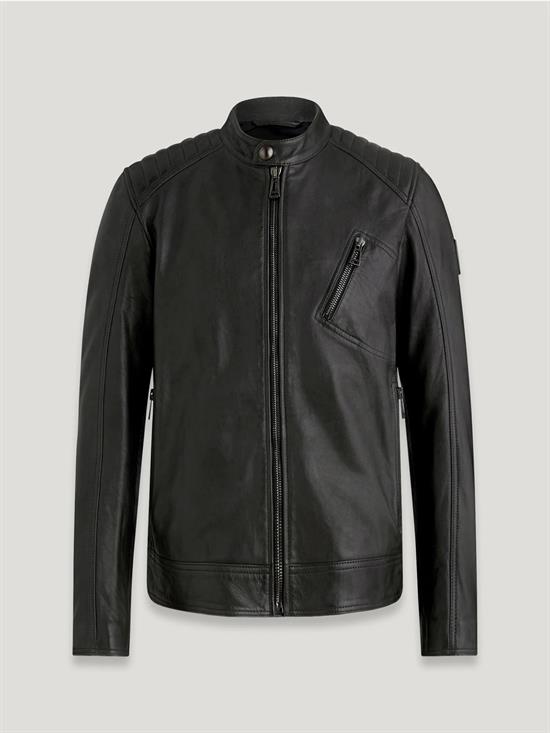 BELSTAFF GB RACER PELLE I26U BLACK