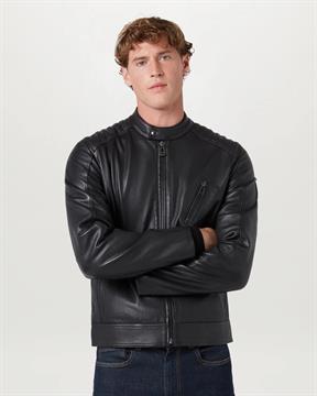 BELSTAFF GB RACER PELLE I26U BLACK