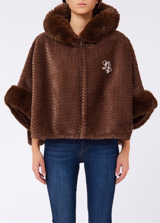 LIU.JO CAPPA FAKEFUR I26D 00533