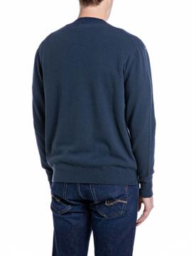 REPLAY MAGLIA I26U 723RA C00P BLU