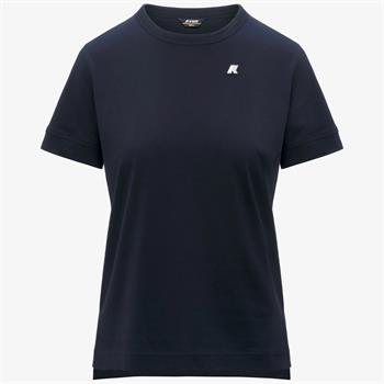 K-WAY T-SHIRT EMEL E26D K89 BLU