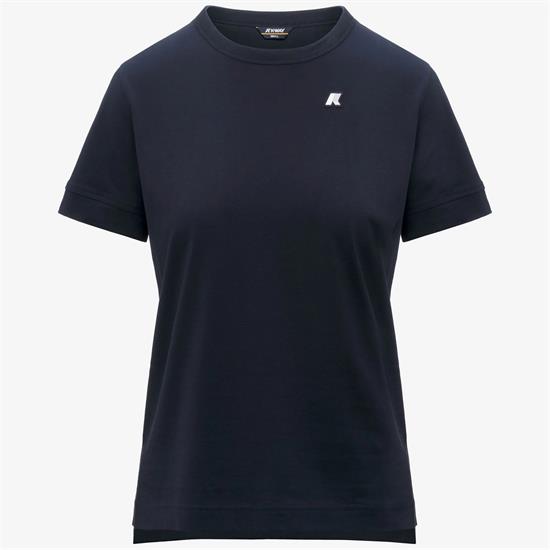 K-WAY T-SHIRT EMEL E26D K89 BLU